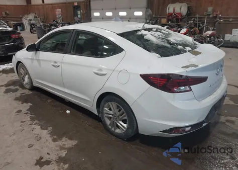 2019 Hyundai Elantra Sel from USA, damaged, VIN 5NPD84LFXKH470849